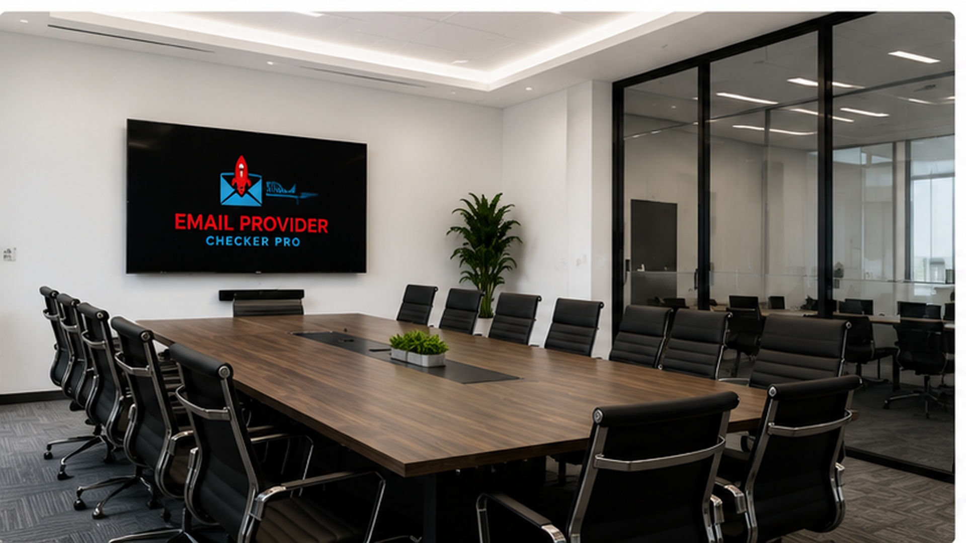 Email Provider Checker Pro conference room