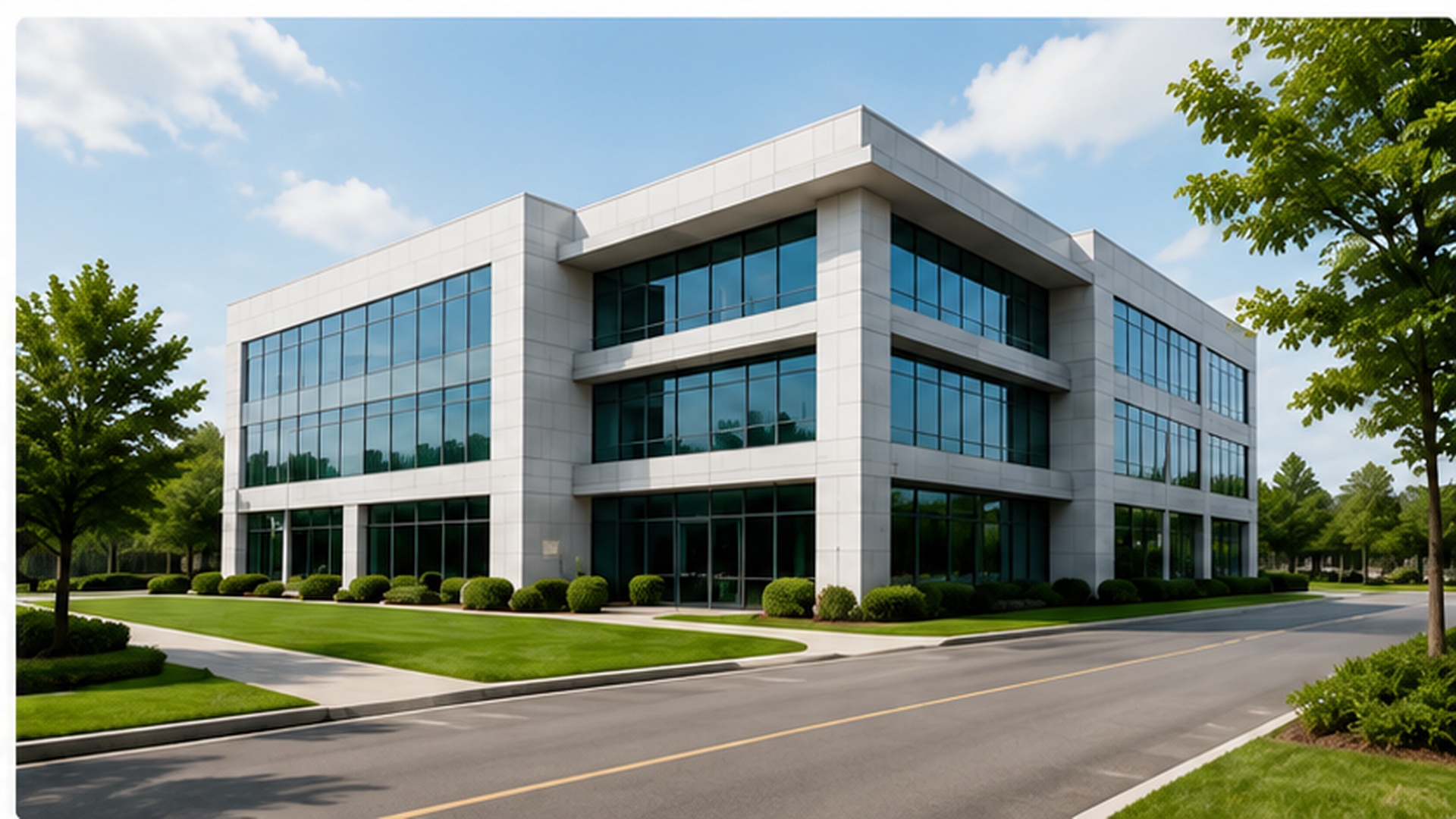 Modern professional office building